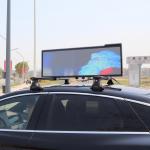 HD Outdoor 4500nits Car Roof Advertising Signs Energy Saving for sale