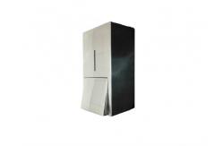 China Hand Cleaning Manual Foam Soap Dispenser 800ml Stainless Steel For School Hygiene supplier
