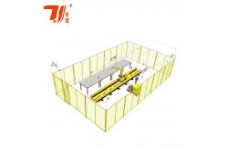 China Automatic Metal Fiber Laser Cutting Machine 6 Axis Robot Arm System supplier