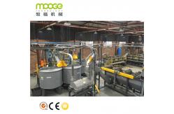 China Dewatering Plastic Washing Recycling Machine 500-5000kg/H Plastic Scrap Washing Plant supplier