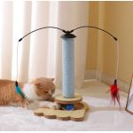 Interactive Cat Scratcher With Tracking Interactive Toys Vertical Scratcher For Indoor Cats for sale