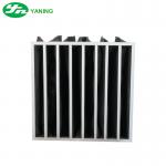 China Multi Pocket Activated Carbon Air Filter Bag Structure For Air Filtration for sale