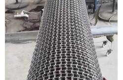 China SS304 Honeycomb Conveyor Belt , Metal Mesh Belt For Bread Baking Oven supplier