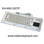 Rear Panel Mounting Industrial Computer Keyboard with 65 Keys and Touchpad for sale
