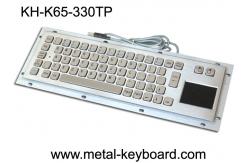 China Rear Panel Mounting Industrial Computer Keyboard with 65 Keys and Touchpad supplier