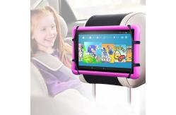 China Car Headrest Mount Holder With Anti Slip Strap Silicone supplier