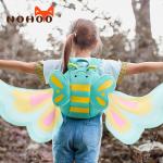 China Nohoo factory price blue butterfly 3D cartoon backpack preschool neoprene Backpack for girls manufacturer