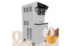China Large Panel Soft Serve Ice Cream Equipment Touch Screen Floor Standing supplier