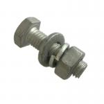 ANSI/ASME B18.2.1 Hex Bolt Stainless Carbon Steel M5 to M64 HDG Black UNC Thread Type ISO9001 2008/TS16949 Certified for sale