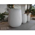 Factory Supplies Garden Plants Good Sale Fiber Clay Pots Flowerpots Sets For Home Decor for sale