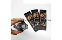China Custom Printing Black Smell Proof Cigar Humidor Bags With Lock supplier
