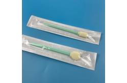 China Round Rectangle Head Medical Sterile Foam Tip Swabs Individual Pack supplier