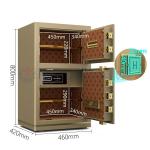 Double Door 46kg Luxury Electronic Safe Box for office security YB/N7-80D for sale