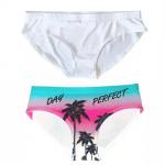 Personalized 100% Polyester Sublimation Panties Diy Women Underwear Blanks For Heat Press for sale