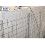 Galfan Coated Welded Gabion Baskets Geotextile Lined Construction Wall for sale