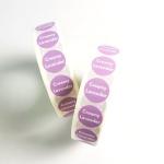 Toppan Printing Custom UV Stickers , Flexo Pantone Self Adhesive Stickers Printed for sale