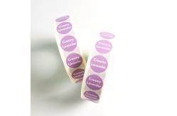 China Toppan Printing Custom UV Stickers , Flexo Pantone Self Adhesive Stickers Printed supplier