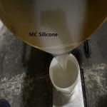 Translucent Platinum Silicone Liquid Rubber Firm 40 A for sale