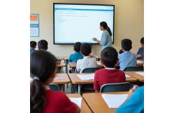 China 4K AI Interactive Flat Panel with EDLA Google Certification for Smart Classroom and Hybrid Teaching supplier