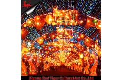 China Theme Park Chinese Festival Lantern Sunproof Zigong Lantern supplier