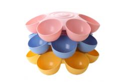 China Removable Multiple Cat Feeder Bowls ABS For Food Water supplier