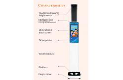 China AC100V Body Index Weight Height Scale Machine With Printer Touch Screen Display supplier