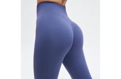 China Nude Butt Lifting Workout Leggings Nylon Skin Friendly Seamless Gym Pants supplier