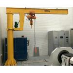 360 Degree Jib Cantilever Crane High Technique 10t With Wire Rope Electric for sale