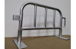 China Temporary Steel Metal Crowd Barrier Fencing 1.8m - 2.5m Width supplier