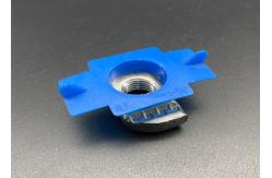 China Carbon Steel m6 m8 Channel Solar Nut with Plastic Wing supplier