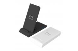 China ABS PU Qi Standard Desktop Wireless Charger Response Long Distance supplier