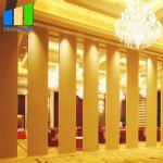 Aluminium Sliding Partition Walls Interior Decorative MDF Soundproof Wall Partition for sale