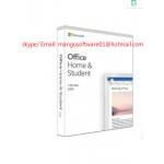 Microsoft office 2019 HS for Windows and MAC Office 2019 Home and student DVD pack Activation Online for sale