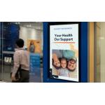 Bank Digital Signage Real Time Updates Queuing Systems Financial Information Displays for sale