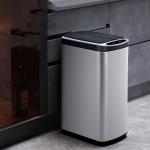 Logo Custom Trash Can Odor Filter Touchless Waste Recycling Bin For Household for sale