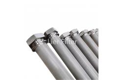 China Alkali Resistant 0.1um 5 Layer Sintered Wire Mesh With Thread Connection supplier