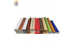 China Square tube linear suspension metal aluminum ceiling decoration fireproof supplier