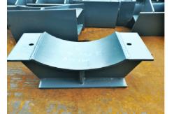 China 3350N F Shaped Dust Embedding Pipe Saddle Support Dn4000mm supplier