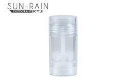 China Plastic Round 30ml Empty Deodorant Containers , Plastic Cosmetic Packaging SR1002A supplier