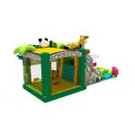 Animal World Theme 8.5x4x4.8m Inflatable Jump House With Slide