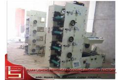 China high resolution multifunction Flexo Sticker Printing Machine With Die - cutting Stations supplier