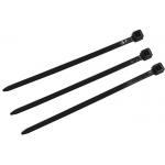 U4820L 80mm Black Nylon Cable Ties PA 66 Material UL certificate for sale