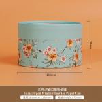 Open Window Cosmetic Puff Loose Powder Paper Tube Box for Beauty Packaging Skin Care Makeup Shaker Lid Paper Tube for sale