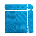 Surface Mounted Non Slip Outdoor Swimming Pool Mats 300MMX300MM 9MM Thick for sale