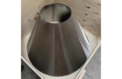 China Reliable Polishing Wedge Wire Screen for Filtration Applications MOQ 1 Piece supplier