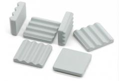China Lightweight Silicon Carbide Heat Sink Smooth Surface Finish Various Sizes supplier