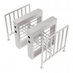 RS485 Half Height Turnstile Entrance Gates IP43 With Pedestrian Access Control System