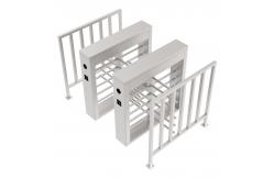 China RS485 Half Height Turnstile Entrance Gates IP43 With Pedestrian Access Control System supplier