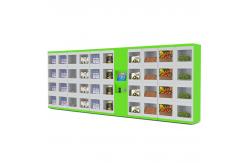 China Custom Self Service Wifi Egg Vending Locker With Refrigerator Cooling System supplier