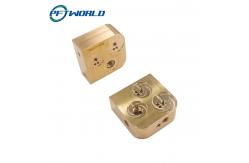 China CNC Machining Brass Service Nickle Plating 5 Axis Milling Copper Bronze Parts supplier